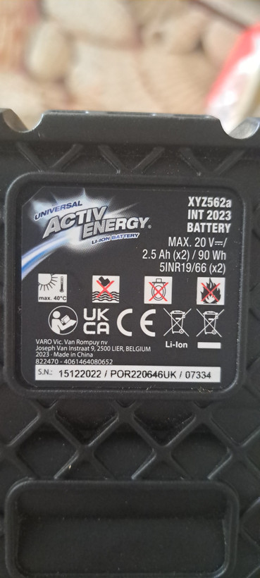 مینی فرز شارژی فرکس براشلس CGA18BF9 نو
