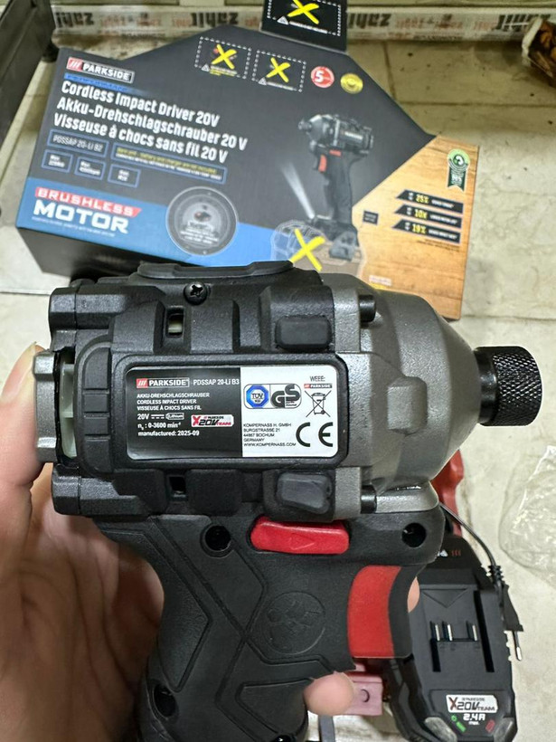 ایمپکت درایو پارکساید PDSSAP LI 20 B2