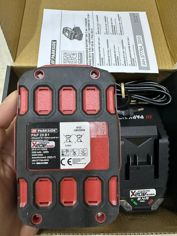 ایمپکت درایو پارکساید PDSSAP LI 20 B2